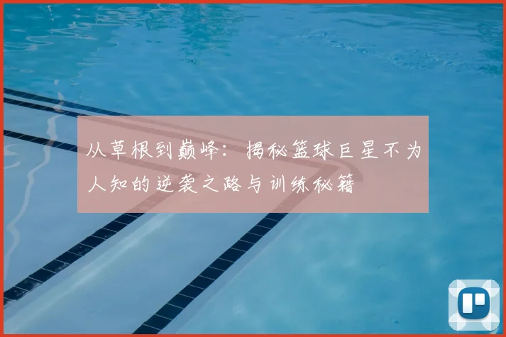 从草根到巅峰:揭秘篮球巨星不为人知的逆袭之路与训练秘籍